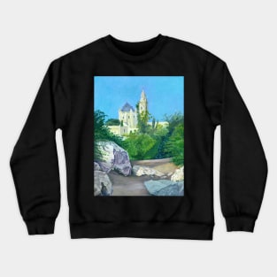 Dormition Abbey Jerusalem Israel Crewneck Sweatshirt